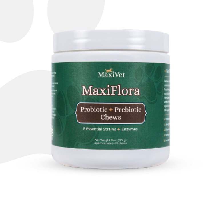 MaxiFlora Chews package