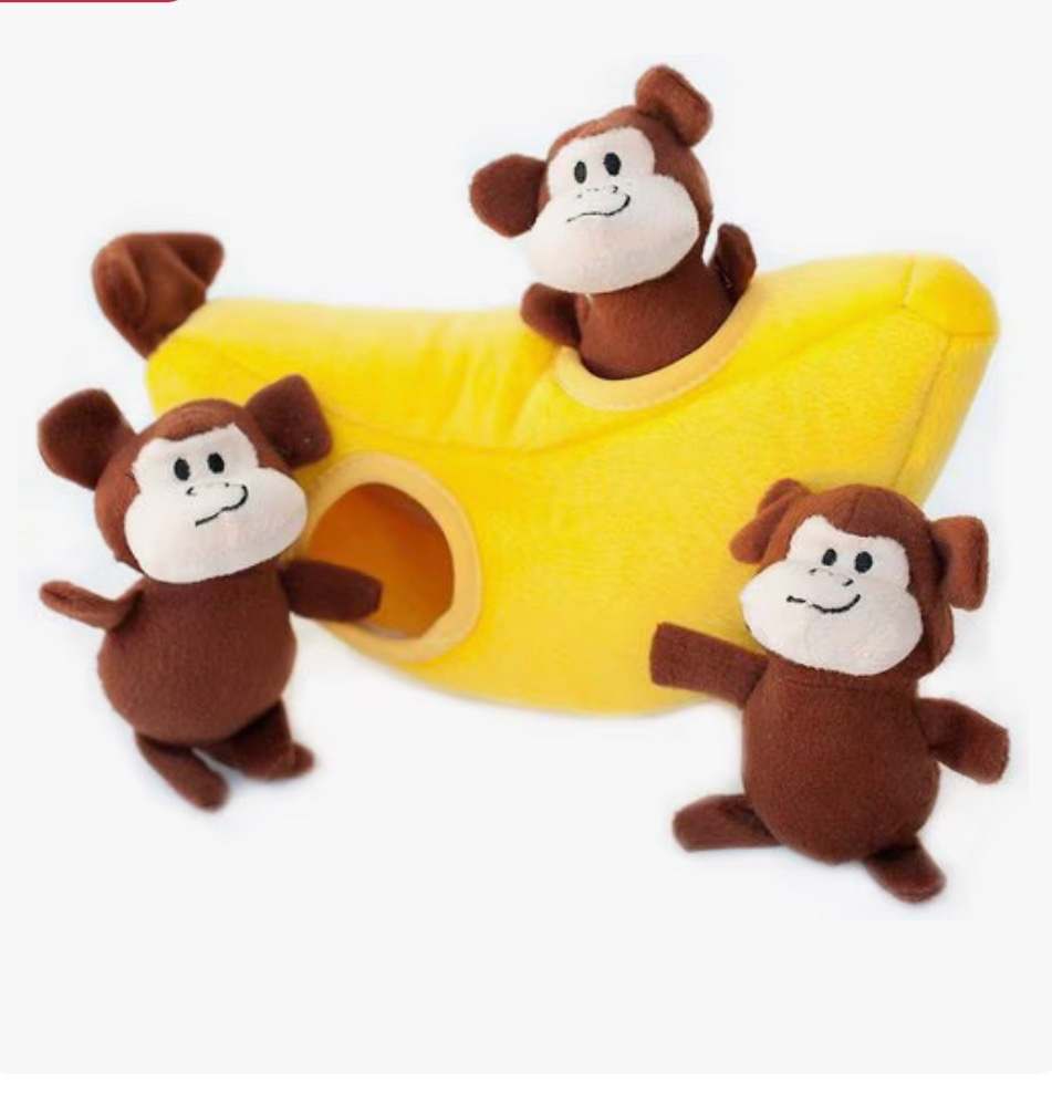 ZippyPaws Burrow Banana